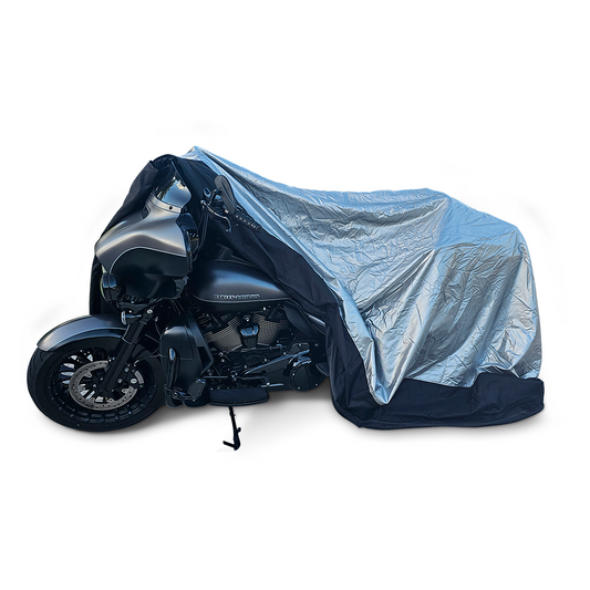 CoverSeal Heavy-Duty Weighted Motorcycle- Superior Rodent Protection